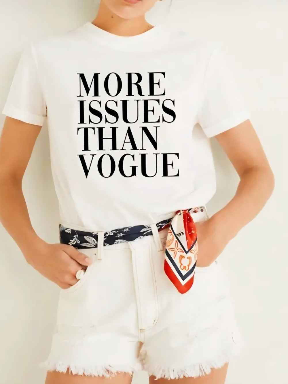 🛑S,M,L,XL More Issues Than Vogue Graphic Women Tee